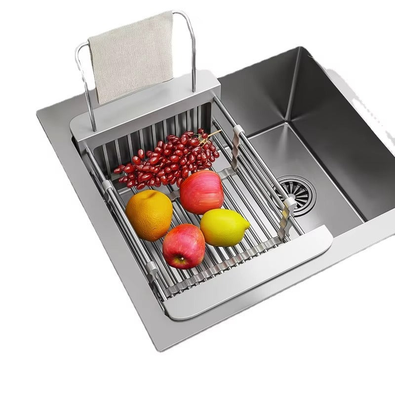 Expandable Dish Drying Rack Over The Sink