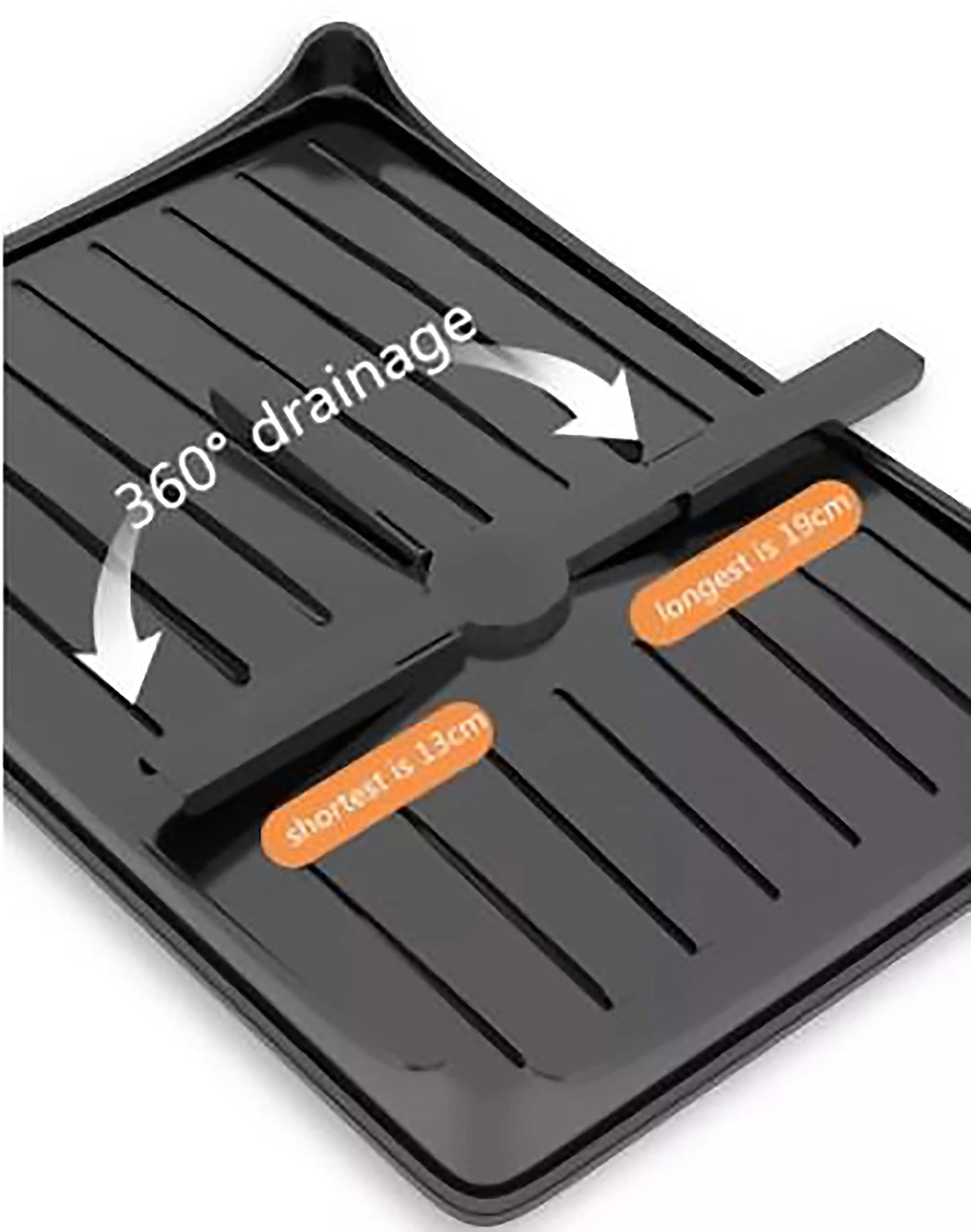 Detachable Large Capacity Dish Drainer Organizer