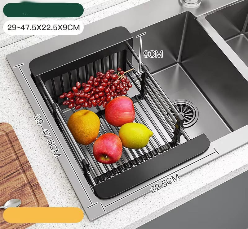 Expandable Dish Drying Rack Over The Sink