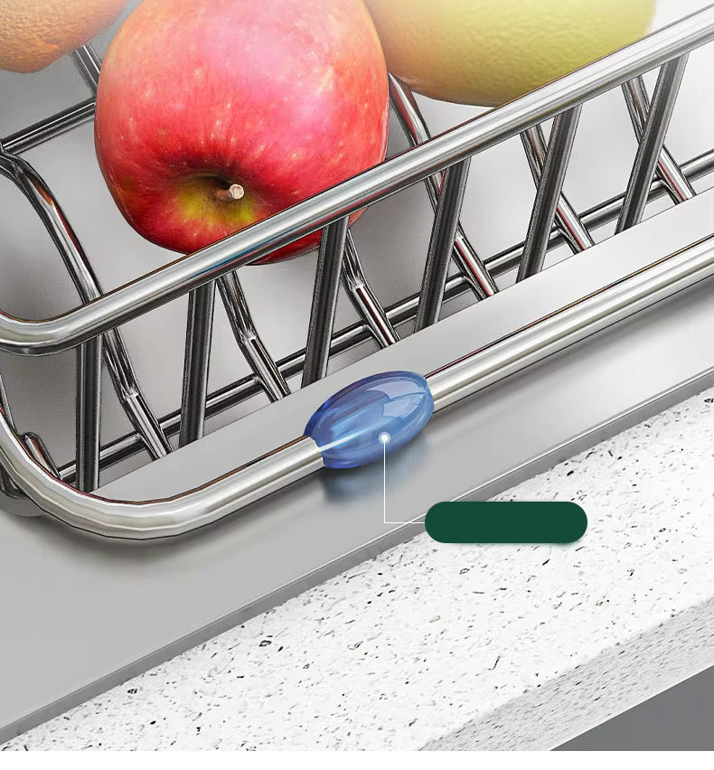 Expandable Dish Drying Rack Over The Sink
